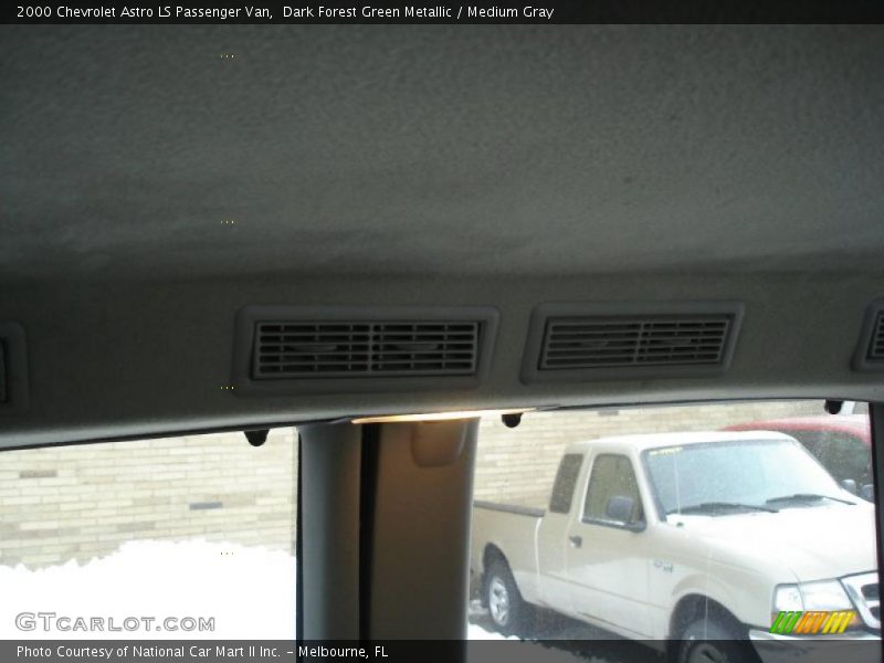 Dark Forest Green Metallic / Medium Gray 2000 Chevrolet Astro LS Passenger Van