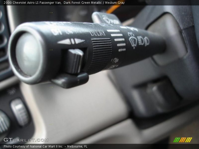 Dark Forest Green Metallic / Medium Gray 2000 Chevrolet Astro LS Passenger Van