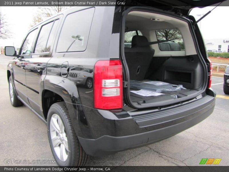 Brilliant Black Crystal Pearl / Dark Slate Gray 2011 Jeep Patriot Latitude