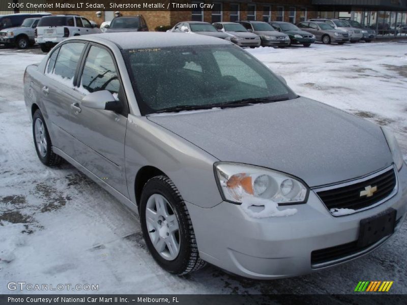 Silverstone Metallic / Titanium Gray 2006 Chevrolet Malibu LT Sedan