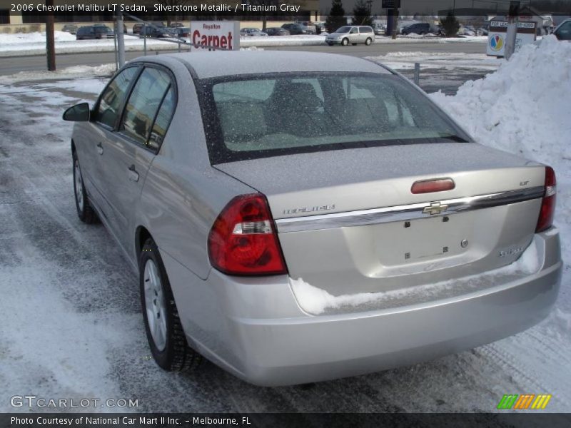 Silverstone Metallic / Titanium Gray 2006 Chevrolet Malibu LT Sedan