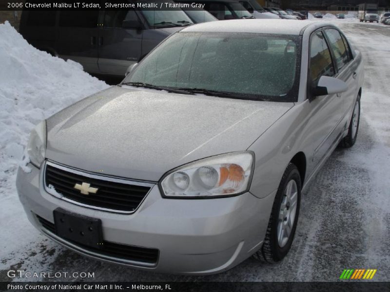 Silverstone Metallic / Titanium Gray 2006 Chevrolet Malibu LT Sedan