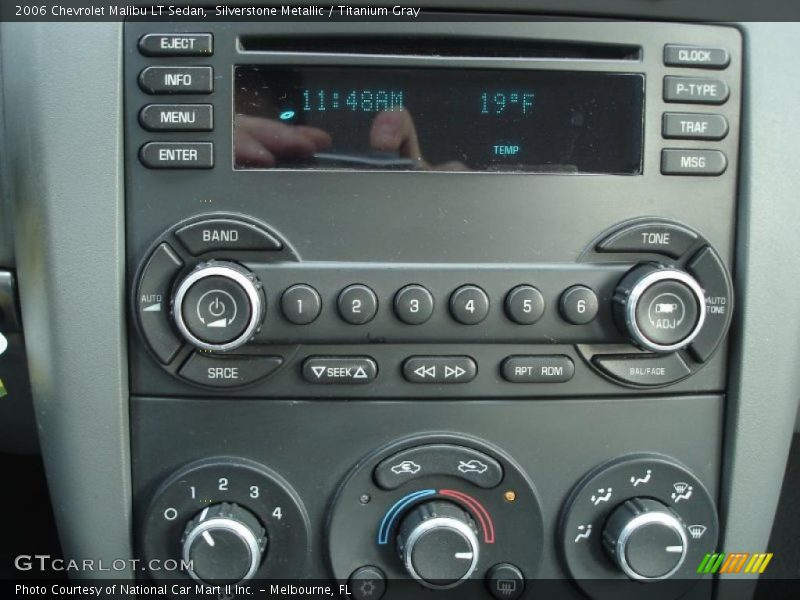 Silverstone Metallic / Titanium Gray 2006 Chevrolet Malibu LT Sedan