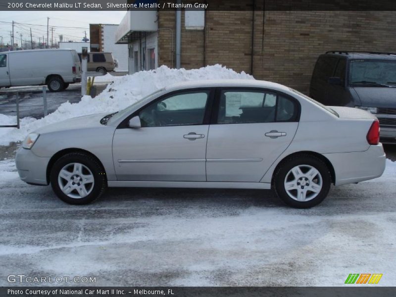 Silverstone Metallic / Titanium Gray 2006 Chevrolet Malibu LT Sedan