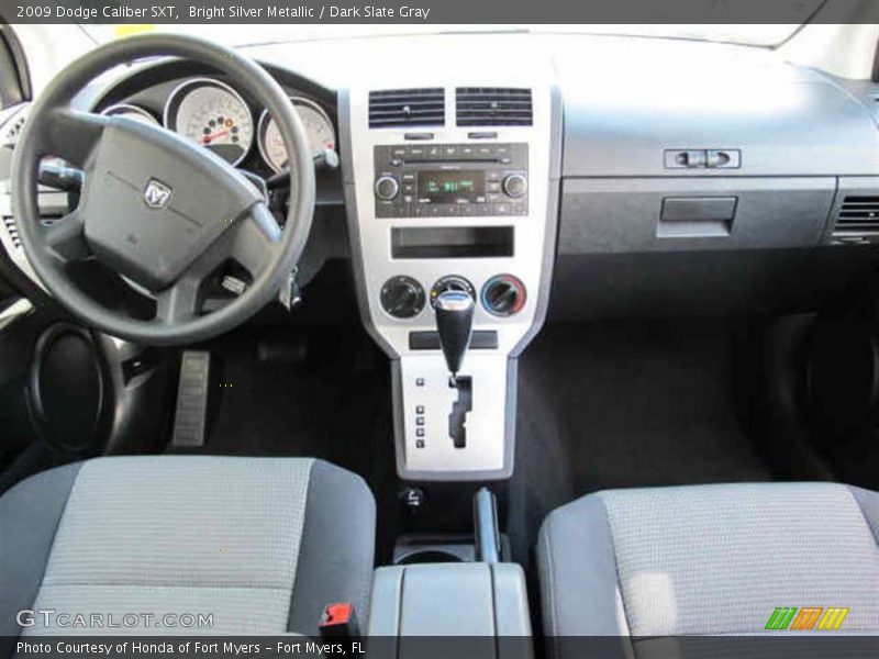 Bright Silver Metallic / Dark Slate Gray 2009 Dodge Caliber SXT