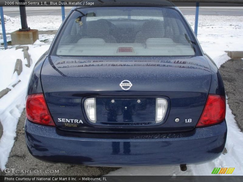 Blue Dusk Metallic / Sage 2006 Nissan Sentra 1.8