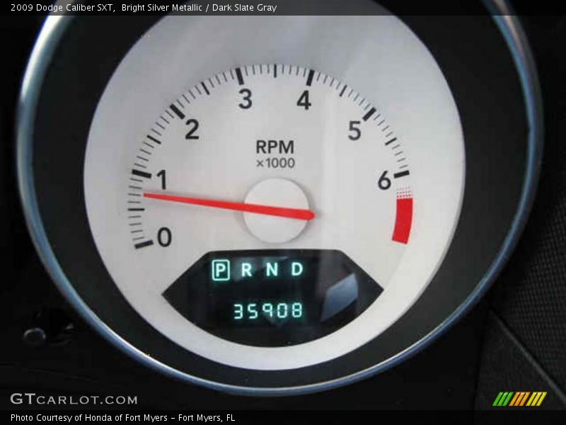 Bright Silver Metallic / Dark Slate Gray 2009 Dodge Caliber SXT