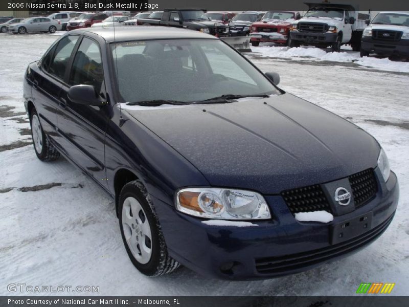 Blue Dusk Metallic / Sage 2006 Nissan Sentra 1.8