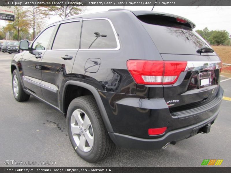 Blackberry Pearl / Dark Graystone/Medium Graystone 2011 Jeep Grand Cherokee Laredo X Package