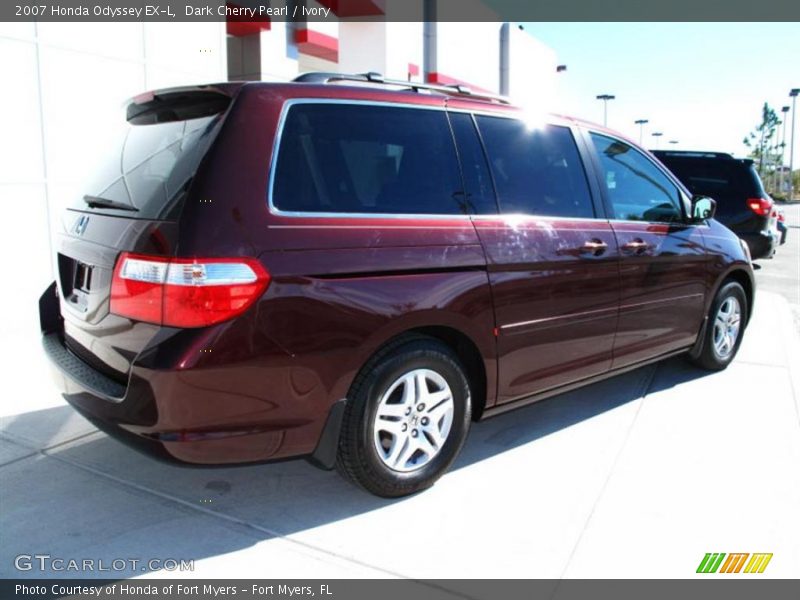 Dark Cherry Pearl / Ivory 2007 Honda Odyssey EX-L