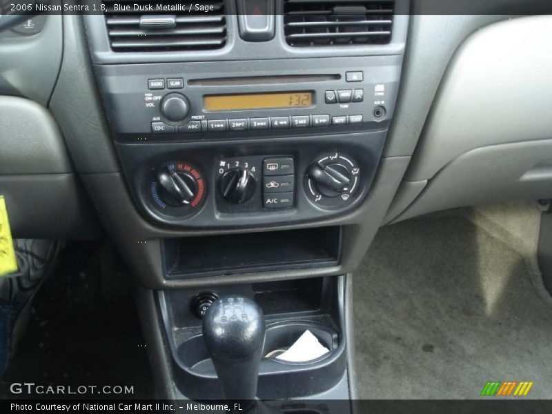Blue Dusk Metallic / Sage 2006 Nissan Sentra 1.8