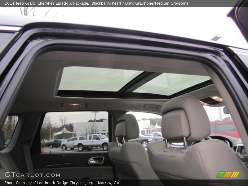 Sunroof of 2011 Grand Cherokee Laredo X Package