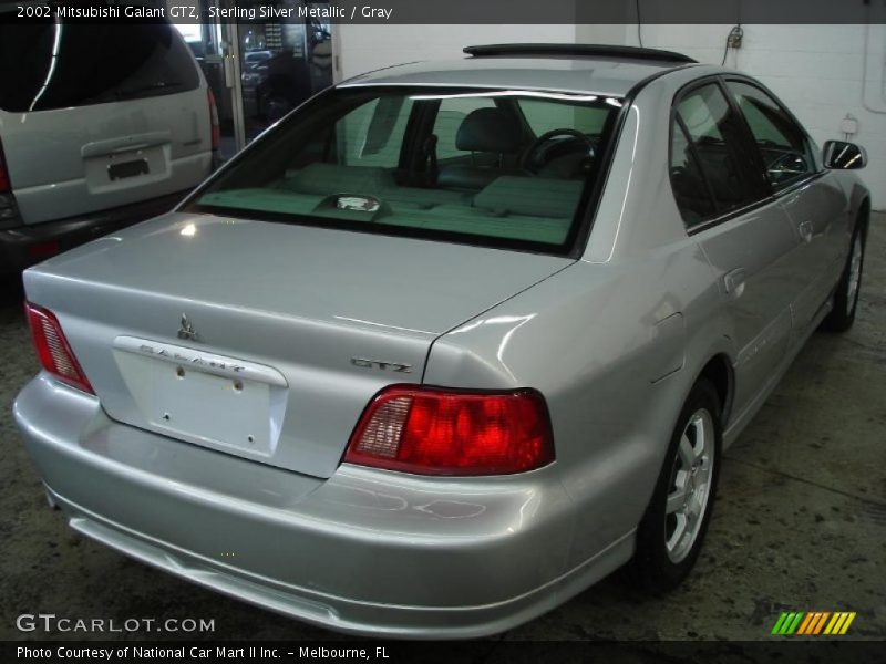 Sterling Silver Metallic / Gray 2002 Mitsubishi Galant GTZ