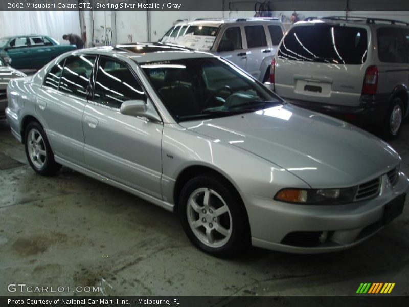 Sterling Silver Metallic / Gray 2002 Mitsubishi Galant GTZ