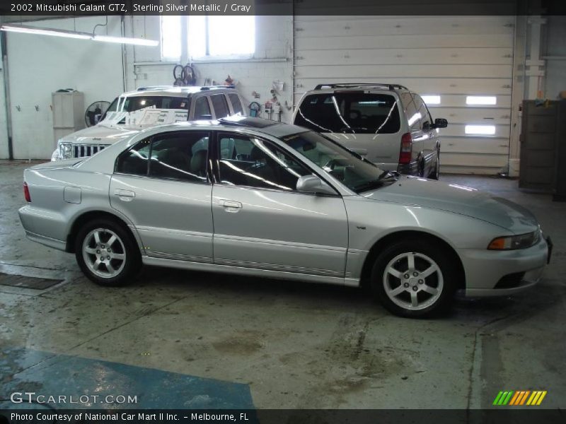 Sterling Silver Metallic / Gray 2002 Mitsubishi Galant GTZ