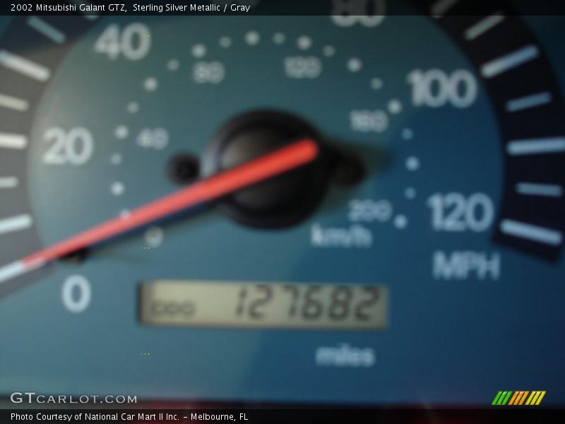 Sterling Silver Metallic / Gray 2002 Mitsubishi Galant GTZ