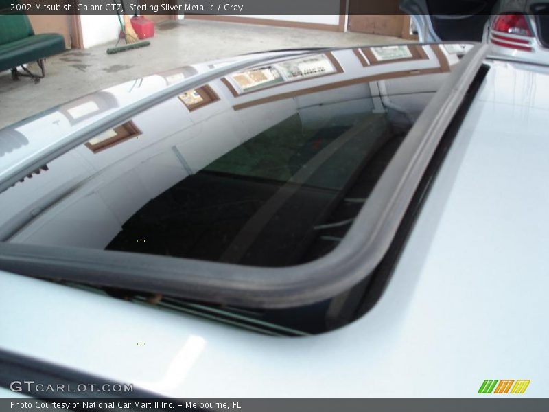 Sterling Silver Metallic / Gray 2002 Mitsubishi Galant GTZ