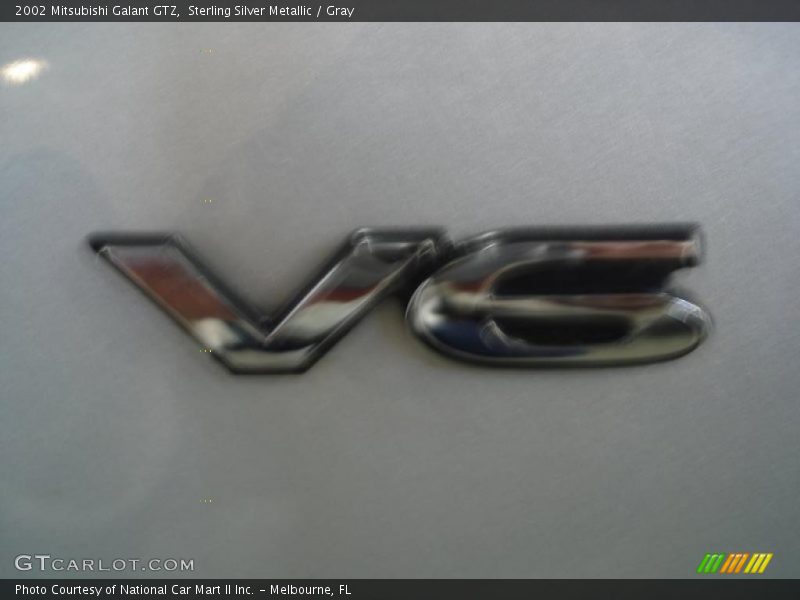 Sterling Silver Metallic / Gray 2002 Mitsubishi Galant GTZ