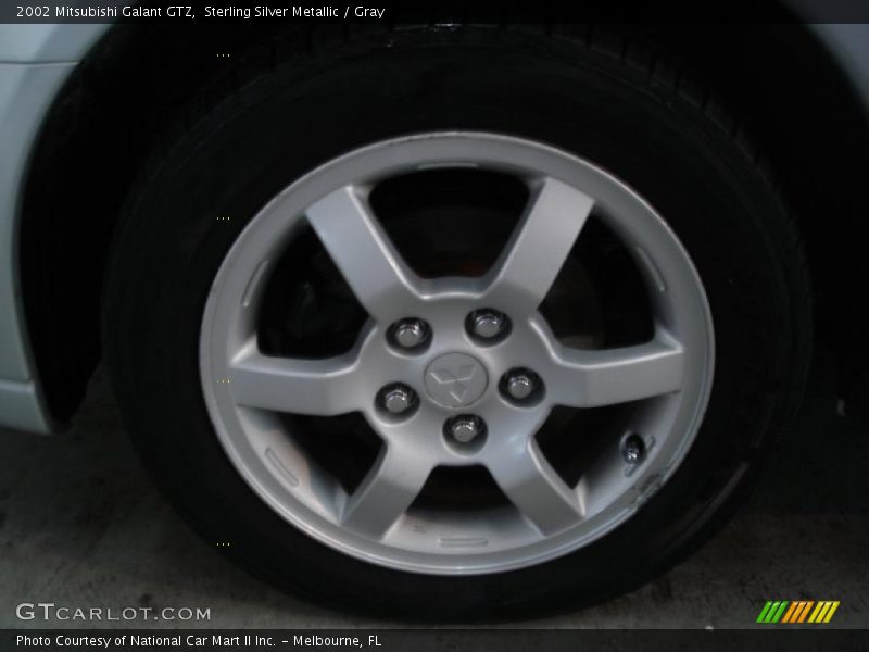 Sterling Silver Metallic / Gray 2002 Mitsubishi Galant GTZ
