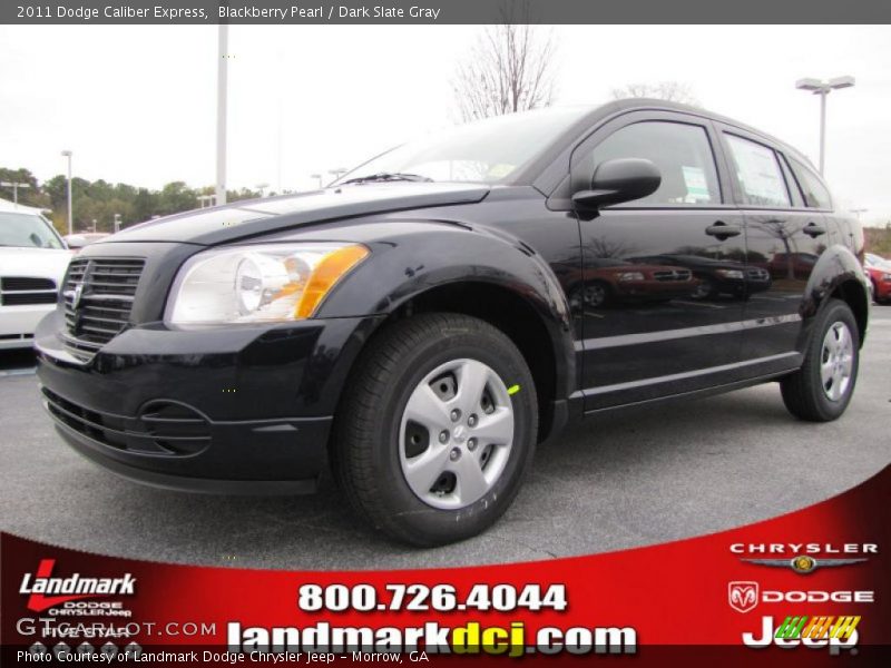 Blackberry Pearl / Dark Slate Gray 2011 Dodge Caliber Express