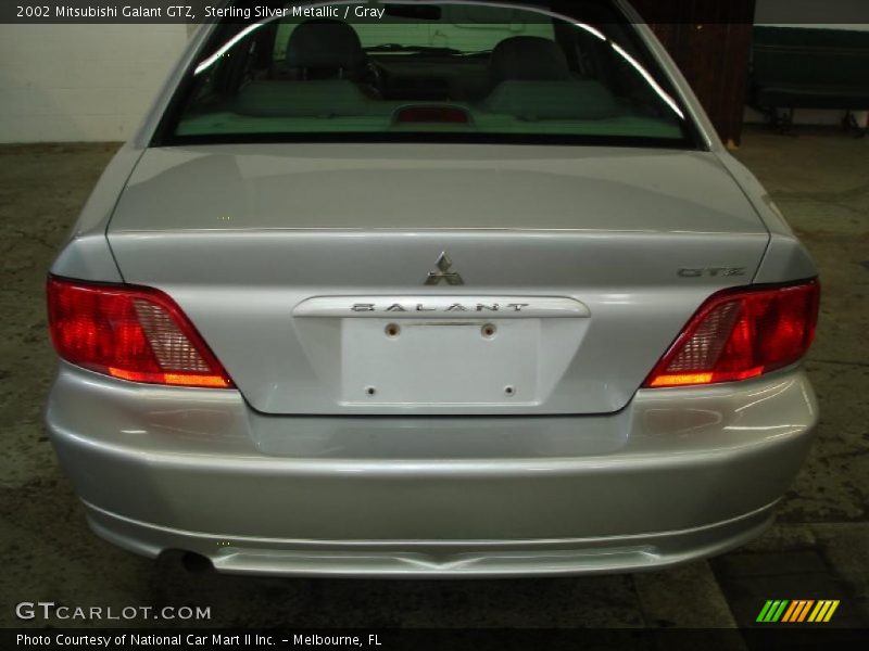 Sterling Silver Metallic / Gray 2002 Mitsubishi Galant GTZ