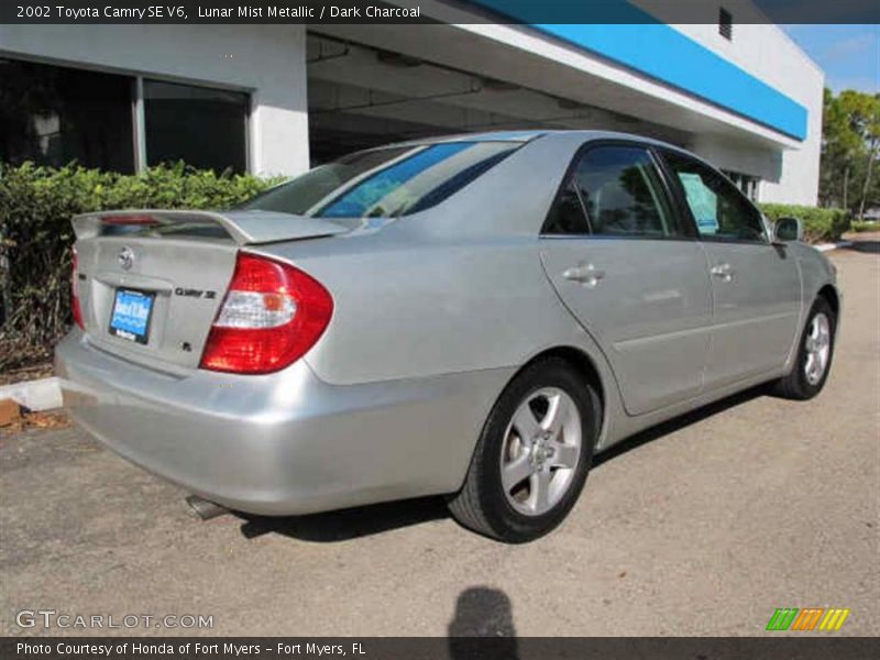 Lunar Mist Metallic / Dark Charcoal 2002 Toyota Camry SE V6