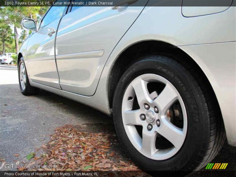 Lunar Mist Metallic / Dark Charcoal 2002 Toyota Camry SE V6