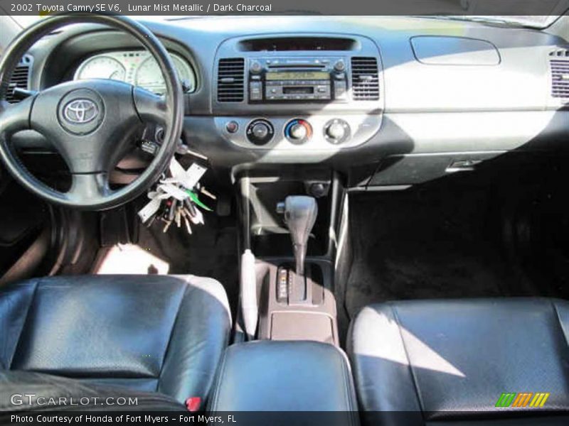 Lunar Mist Metallic / Dark Charcoal 2002 Toyota Camry SE V6