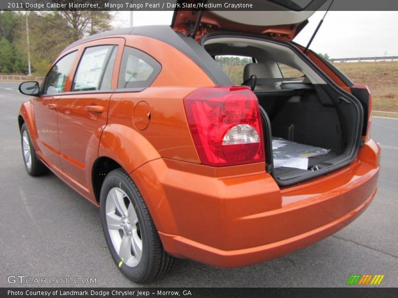 Mango Tango Pearl / Dark Slate/Medium Graystone 2011 Dodge Caliber Mainstreet