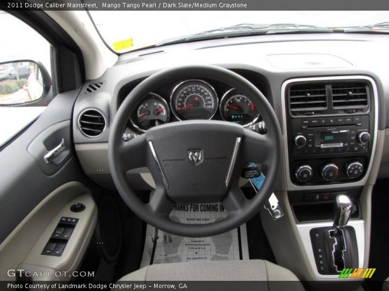 Mango Tango Pearl / Dark Slate/Medium Graystone 2011 Dodge Caliber Mainstreet