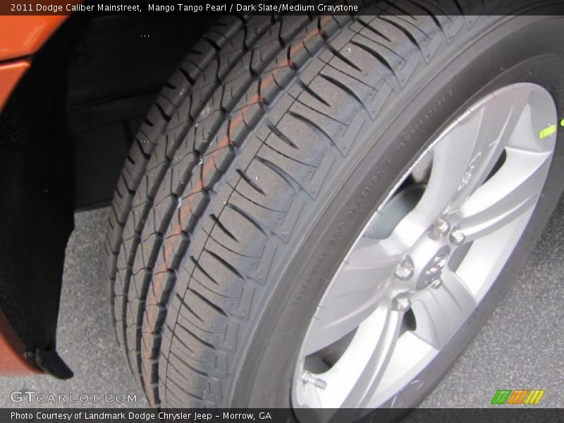 Mango Tango Pearl / Dark Slate/Medium Graystone 2011 Dodge Caliber Mainstreet