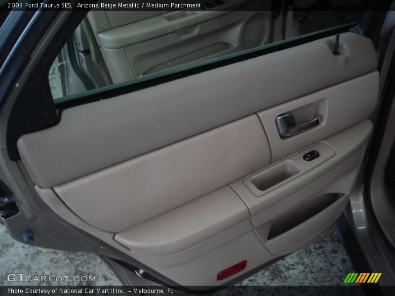 Arizona Beige Metallic / Medium Parchment 2003 Ford Taurus SES