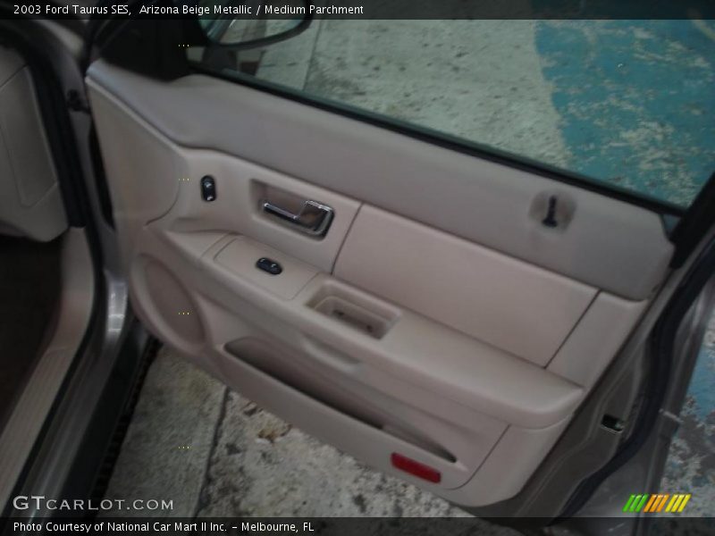 Arizona Beige Metallic / Medium Parchment 2003 Ford Taurus SES