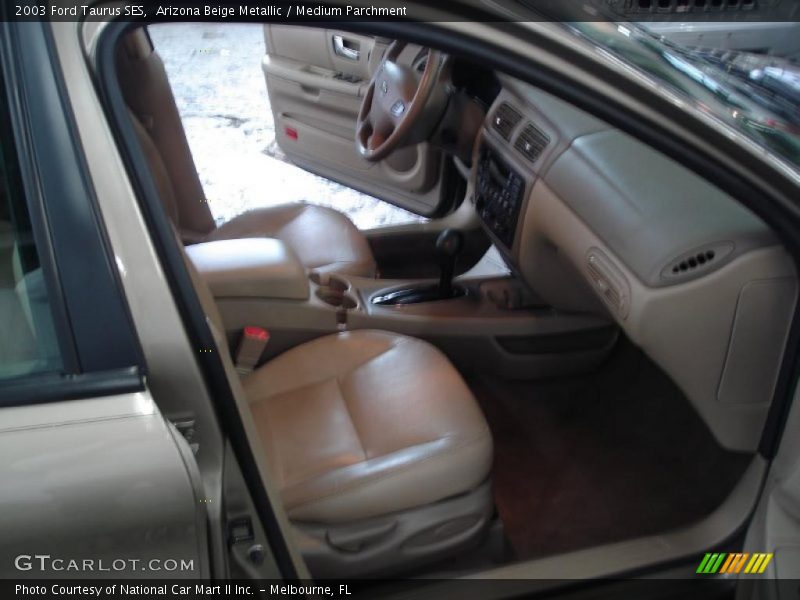 Arizona Beige Metallic / Medium Parchment 2003 Ford Taurus SES