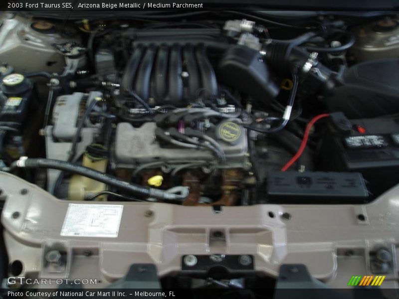 Arizona Beige Metallic / Medium Parchment 2003 Ford Taurus SES