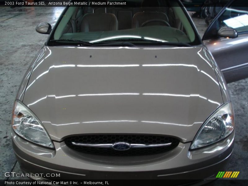 Arizona Beige Metallic / Medium Parchment 2003 Ford Taurus SES