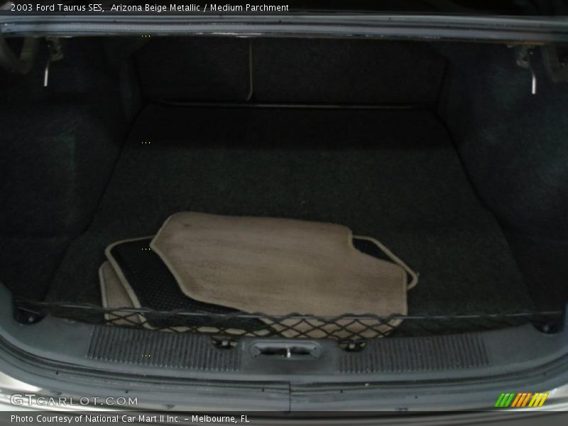 Arizona Beige Metallic / Medium Parchment 2003 Ford Taurus SES