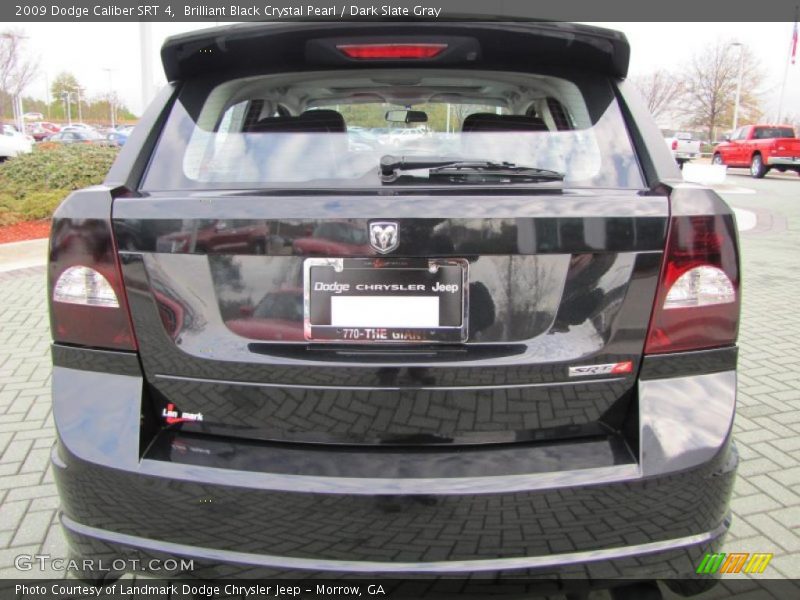 Brilliant Black Crystal Pearl / Dark Slate Gray 2009 Dodge Caliber SRT 4