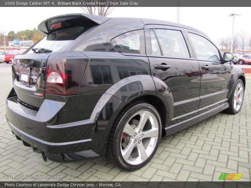 Brilliant Black Crystal Pearl / Dark Slate Gray 2009 Dodge Caliber SRT 4