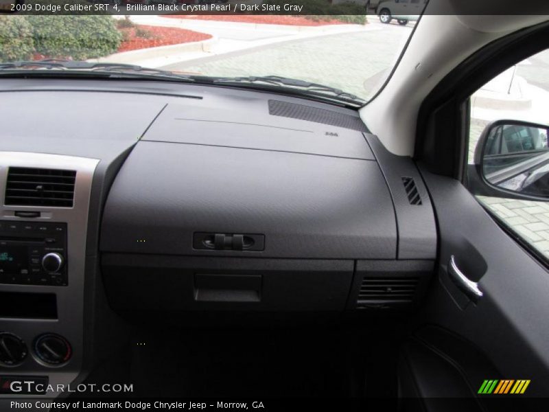 Brilliant Black Crystal Pearl / Dark Slate Gray 2009 Dodge Caliber SRT 4