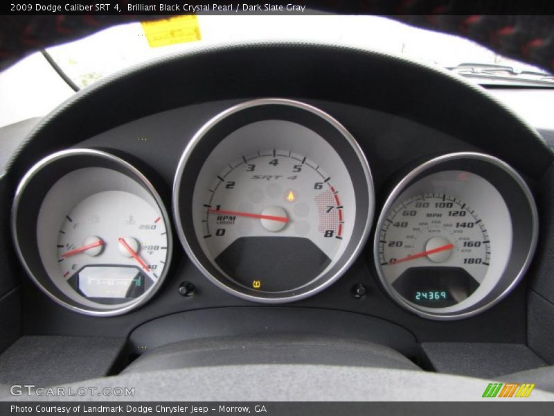  2009 Caliber SRT 4 SRT 4 Gauges