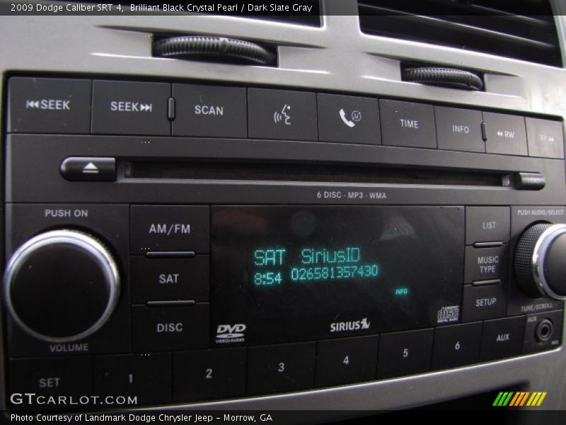 Controls of 2009 Caliber SRT 4