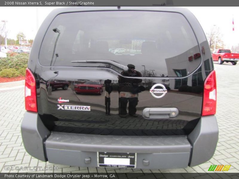 Super Black / Steel/Graphite 2008 Nissan Xterra S