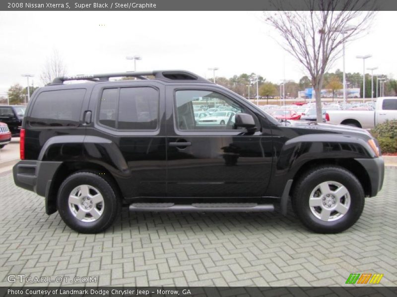 Super Black / Steel/Graphite 2008 Nissan Xterra S