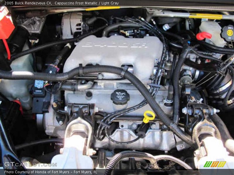 Cappuccino Frost Metallic / Light Gray 2005 Buick Rendezvous CX