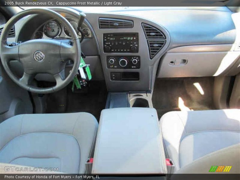 Cappuccino Frost Metallic / Light Gray 2005 Buick Rendezvous CX