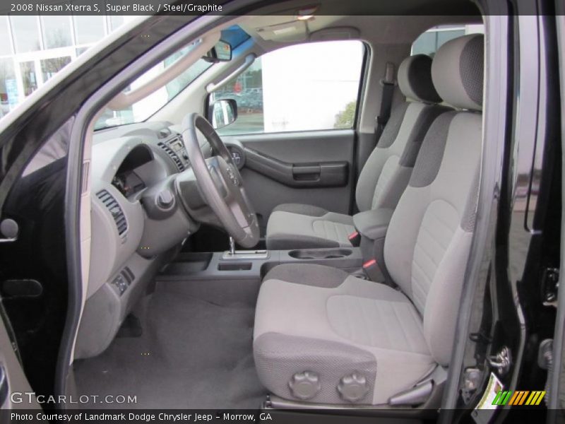Super Black / Steel/Graphite 2008 Nissan Xterra S