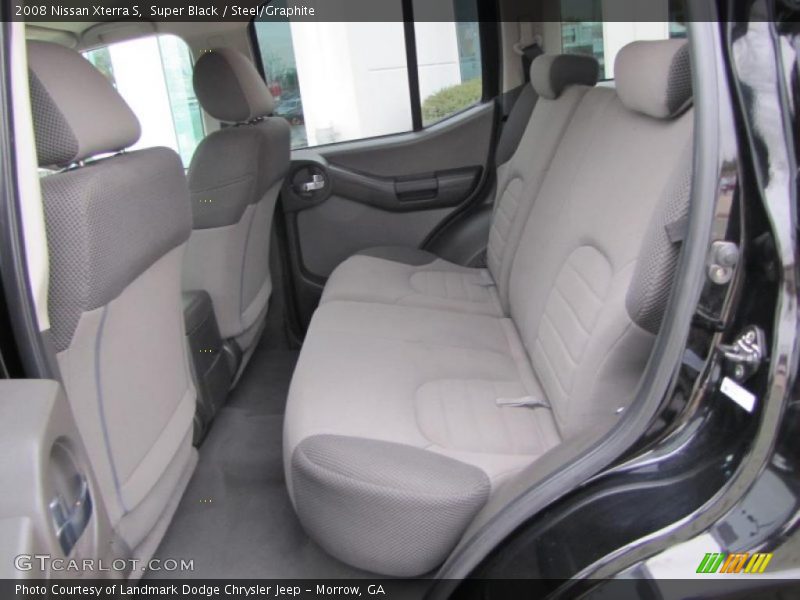 Super Black / Steel/Graphite 2008 Nissan Xterra S