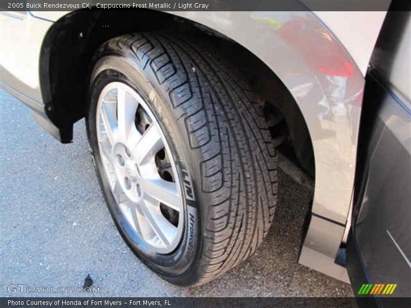 Cappuccino Frost Metallic / Light Gray 2005 Buick Rendezvous CX