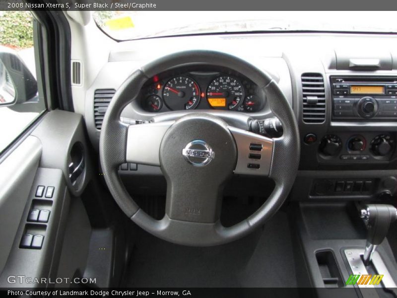Super Black / Steel/Graphite 2008 Nissan Xterra S